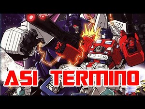 Transformers: Super-God Masterforce 1988 - This is how it ended / This was the end