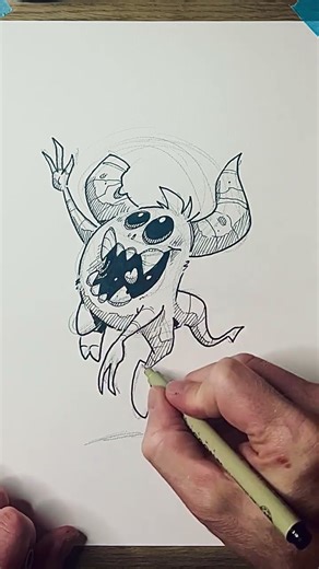 Creature Concept Art Illustration