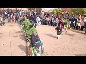 INDIGENOUS PEOPLES DAY – SANTA FE NEW MEXICO PLAZA 2021 - Sky City Acoma Pueblo Dance Group – 3