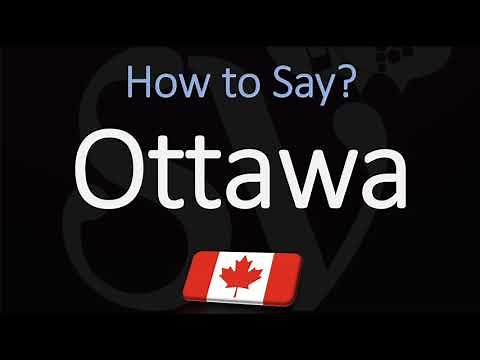 How to Pronounce Ottawa? (CORRECTLY)