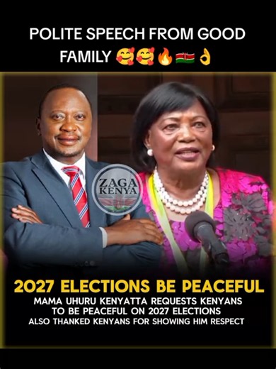 Polite Speech from Good Family: Uhuru Kenyatta 2027 Remarks & Street Reactions