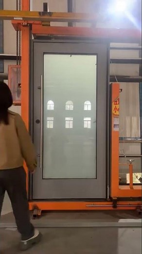 TB115 Commercial Door | Transparent & Frosted Glass Options | UL Certified #CommercialDoor