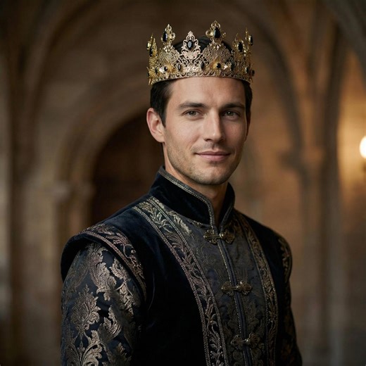 Gothic King Crown Gold Black Handmade, Prom Male Headpiece Festival - Etsy