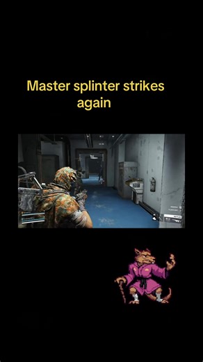 Master splinter strikes again 😂 🤷‍♂️. #arcraiders #gaming #video #extract #fyp
