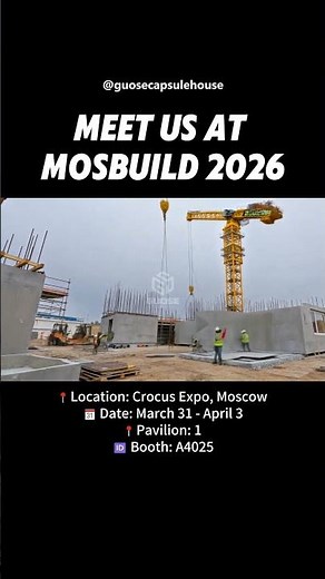 Experience the Future of Modular Housing at MosBuild 2026! 🏠🚀