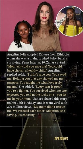 The Adoption Truth Angelina Jolie Shared With Her Daughter