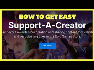 How To Get a FORTNITE CREATOR CODE in 2025