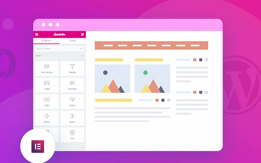 WordPress页面编辑 Elementor 可视化编辑 教程