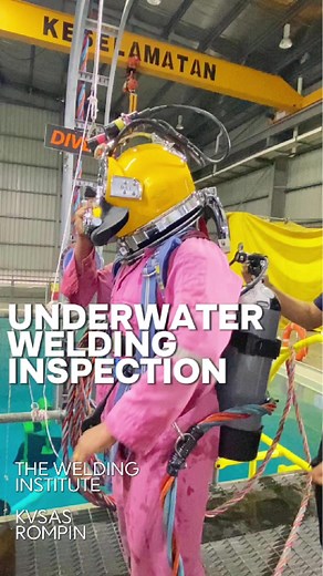 Underwater Welding Inspection Training in TWI Malaysia