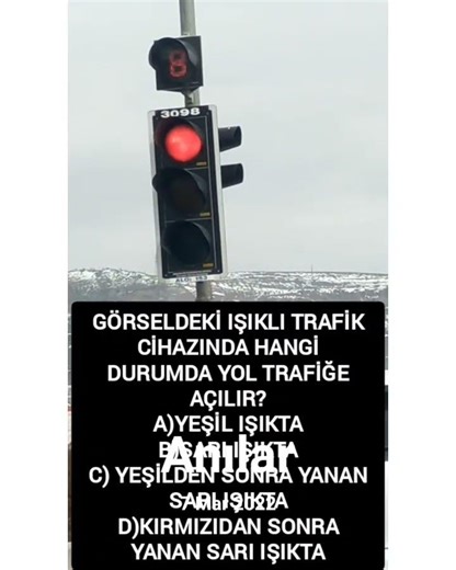 Ehliyet sınavı soruları