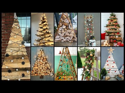 🌲Recycled Wooden Christmas Tree | Handmade Eco-Friendly Holiday Décor