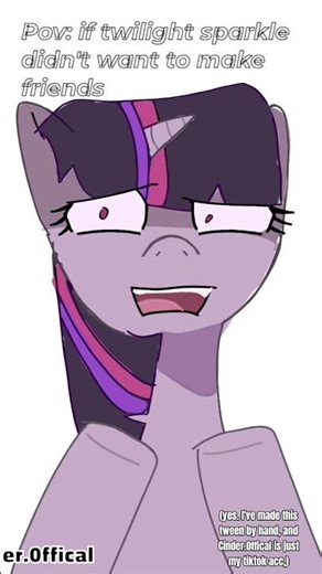 I LOVE TWILIGHT SPARKLE SO MUCH I'M GONNA EXPLODE #twilightsparkle #mlp#tween#alightmotion