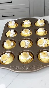 3M views · 15K reactions | Easy dessert for spring I make banana cream pies in a sugar cookie cup. | Justine Kameron | Facebook