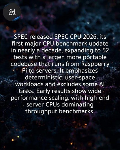 SPEC CPU 2026 adds broader tests; Raspberry Pi 5 benchmark results included