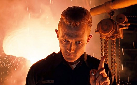 T-800 vs T-1000《终结者2》决战钢铁厂Cut3