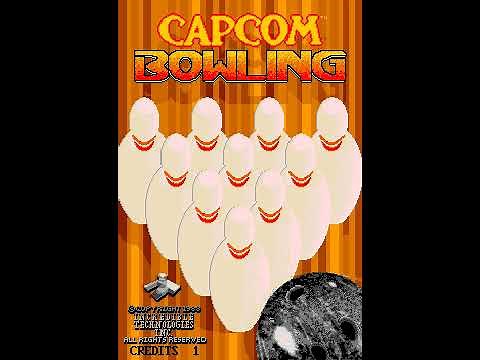 Capcom Bowling M.A.M.E Arcade Session