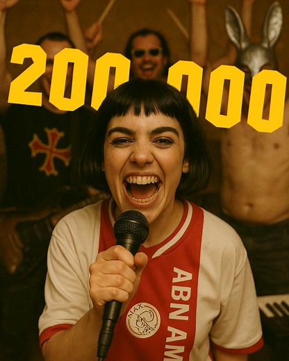 La barre des 200 000 vues a été franchie! Vous êtes nombreux à avoir adoré et partagé le clip de Fiesta Loca d'Ajax Liquid. Merci à tous pour vos commentaires et même aux rageux, ça booste l'algorithme. 😁 Pour voir le Clip : https://www.youtube.com/watch?v=DI0AUPMFA1Y&list=RDDI0AUPMFA1Y&start_radio=1 | Ville de Béziers