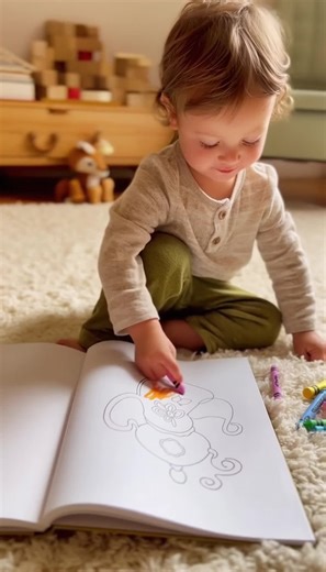 This kid picked the perfect colors