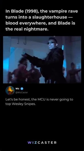 Blade turned that vampire rave into a slaughterhouse