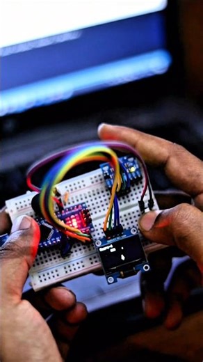 Rocket Fighting Game on Arduino Nano with MPU6050 gyro sensor #arduino #robotics #electronics #diy