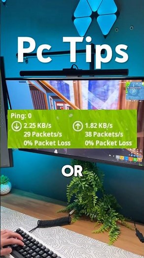 Pc Tips | How to get better WiFi and ping 👀