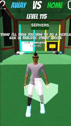 how to do a bicycle kick in realistic Street Soccer