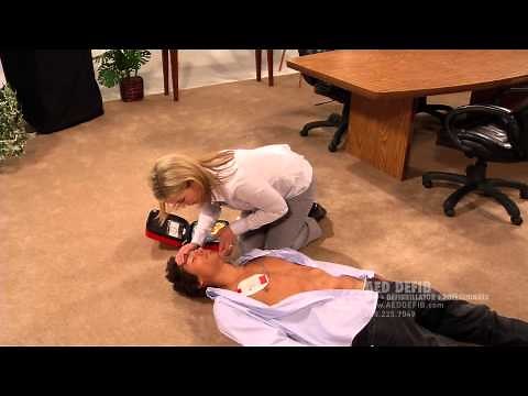 Philips HeartStart OnSite: AED DEFIB Demonstration Video