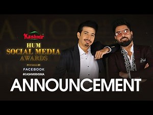 Announcement | Kashmir HUM Social Media Awards 2020