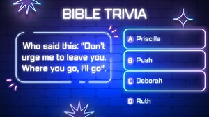 BIBLE TRIVIA!! 💡Answer in the comments! www.firstchurchwythe.com | First Church