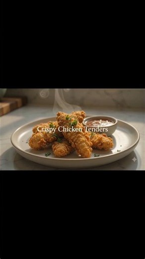 ⭐ Crispy Buttermilk Chicken Strips, quick easy simple #food #cooking