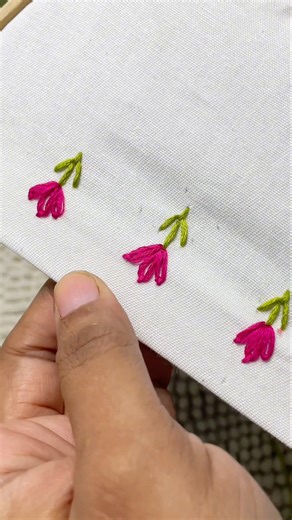 How to embroidery braid tutorial #ytshorts #embroiderylover #shorts