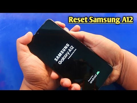 Samsung A12 Hard Reset/Remove Pin Pattern Password without tool.