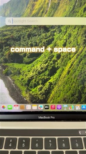 How to open Spotlight search in Macbook #macbooktutorial #macbookpro