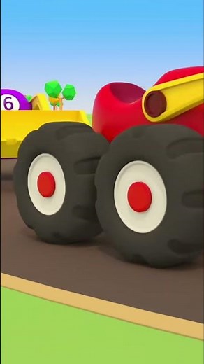 🎉🎉 Construction Trucks Meet, Transformed into an Auto Service! 🎉 #forkids #cartoon