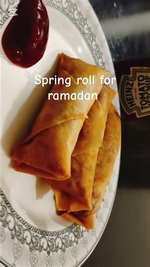 Spring roll recipe |Spring roll for ramadan |easy and simple spring roll #viral #ramadanrecipes