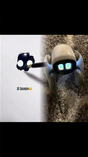 Drawing My Robot Pet #shorts #realistic