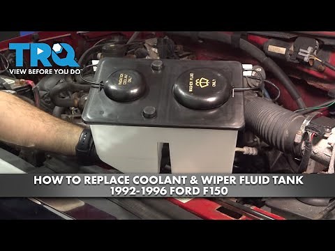 How to Replace Coolant Overflow & Washer Fluid Tank 1992-1996 Ford F-150