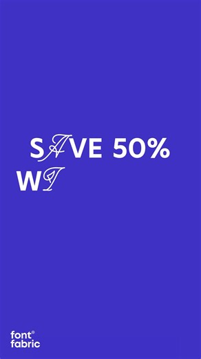 Last call! ⏰ The summer font sale is almost over. Watch how we...