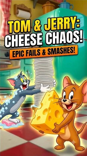 Tom & Jerry: The Ultimate Cheese Chaos! 🐱🐭
