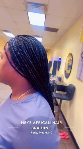 Boxes braids at Neye’African braiding behind chillis in Rocky mount | Neye African Hair Braiding