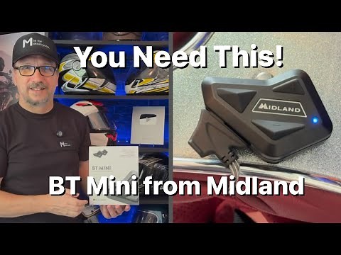 Midland BT Mini Bluetooth Intercom - Unboxing, Install and Startup