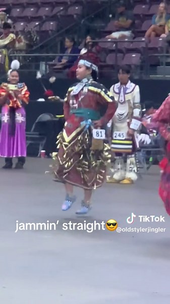 Celebrating Traditional Jingle Dress Dancing at Powwow