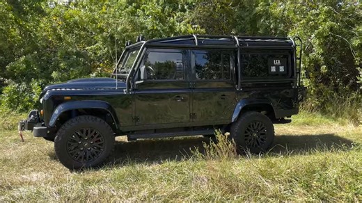 What happens when a Land Rover Defender gets a Corvette engine