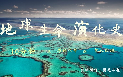 史诗！10分钟从原始生命到智人出现，看地球生命演化史！