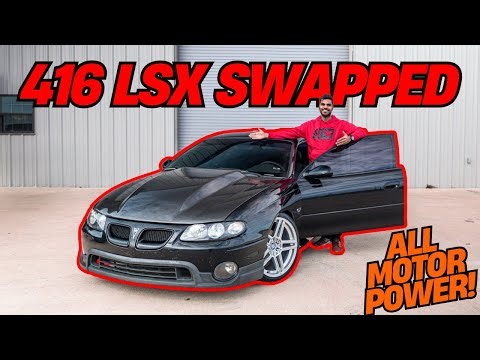 Building a BIG ALL MOTOR GTO!