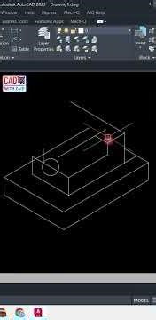 AutoCAD Tutorial | BASIC ISOMETRIC DRAWING 16