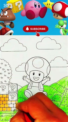 Super Mario #coloring #supermario #mariobros #trending