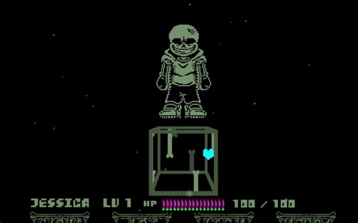 【UT同人/CoderTale】Bug！Sans前6回合预览