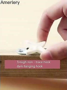 Invisible Nail Screws Wall Hooks No Trace Picture Hangers Traceless Picture Photo Drywall Hook