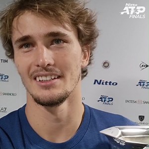 The 2021 #NittoATPFinals Singles Champion has a message for his fans ✌️🇩🇪 | Nitto ATP Finals